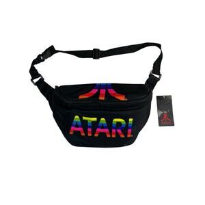 Atari Fanny Pack Hip Bag Black New With Tag